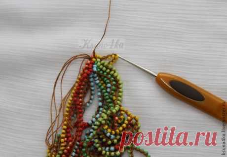 Браслет в стиле "Этно" - Ярмарка Мастеров - ручная работа, handmade