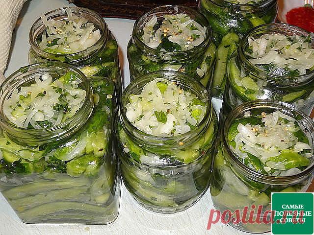 Супер огуречный салат