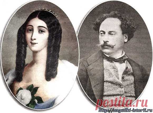 Алесандр Дюма-сын и Мари Дюплесси: любовь, которая превратила куртизанку в «Даму с камелиями» / История цивилизаций!