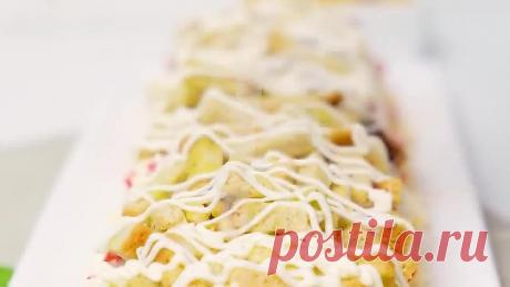 Крабовый салат  «Новинка»  на Новый Год 2021 ☆ Салат с крабовыми палочками
