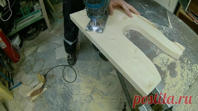 Как сделать красивую табуретку своими руками!