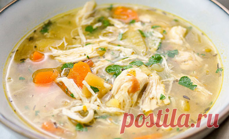 Секреты приготовления пряного куриного супа