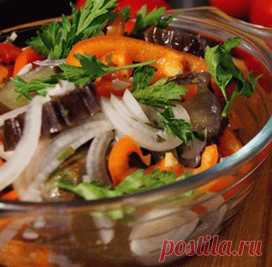 Закуска из синеньких "Фурор".