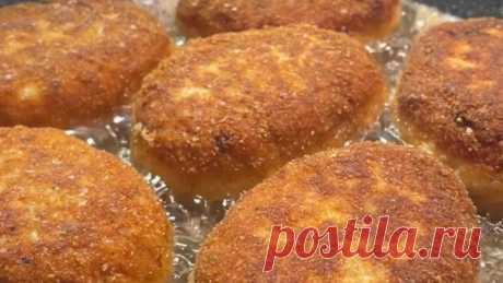 Рыбные котлеты из судака с салом, нежные и сочные