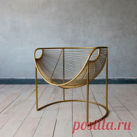 Стильное кресло из металла в стиле Лофт