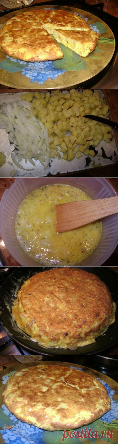 Как приготовить блюдо &quot;картофельная тортилья&quot; - рецепт, ингридиенты и фотографии | sloosh