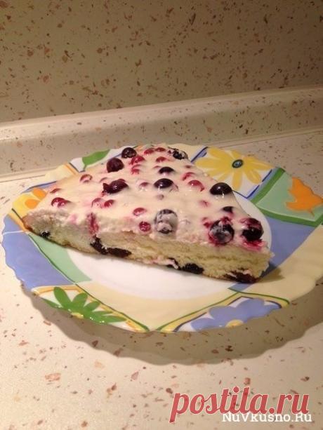 Вкусный, быстрый, полезный пирог ·