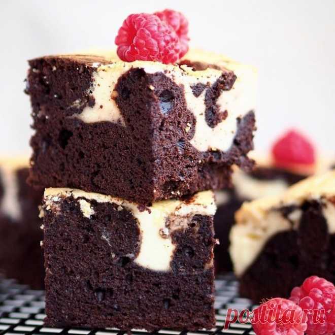 ​Шоколадно-творожный кекс