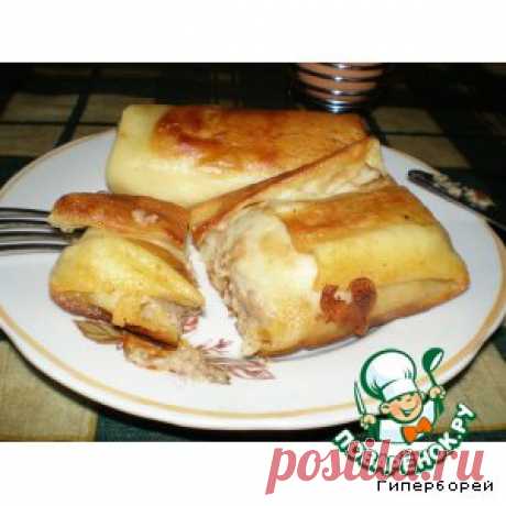 Блины с фасолью и мясом – кулинарный рецепт