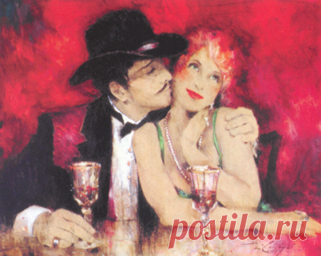 Не нужно спорить с женщиной ретиво! Художник О Рэй Маккарти (Ray MCCARTY)