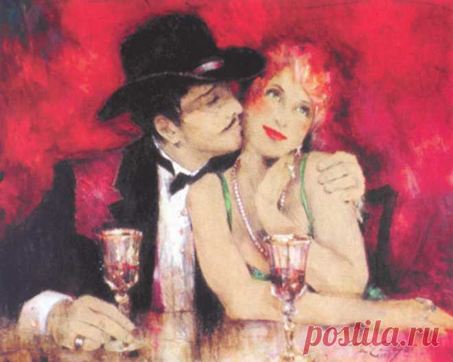 Не нужно спорить с женщиной ретиво! Художник О Рэй Маккарти (Ray MCCARTY)