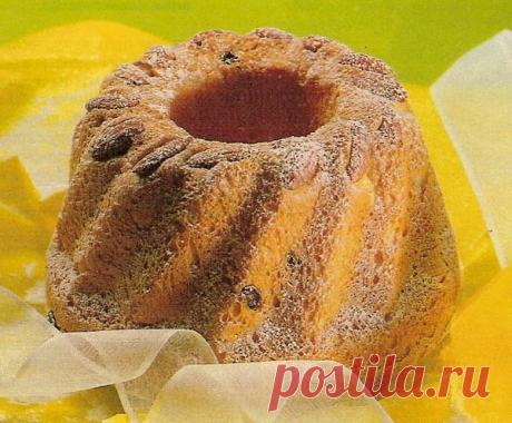 Кекс из дрожжевого теста » Книга кулинарных рецептов
