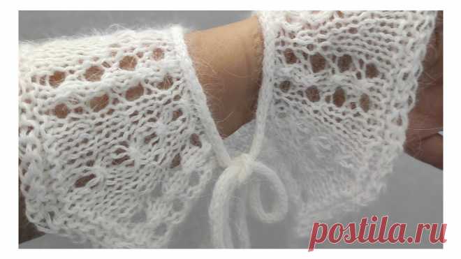 Кружевной воротничок из пуха норки (детский)