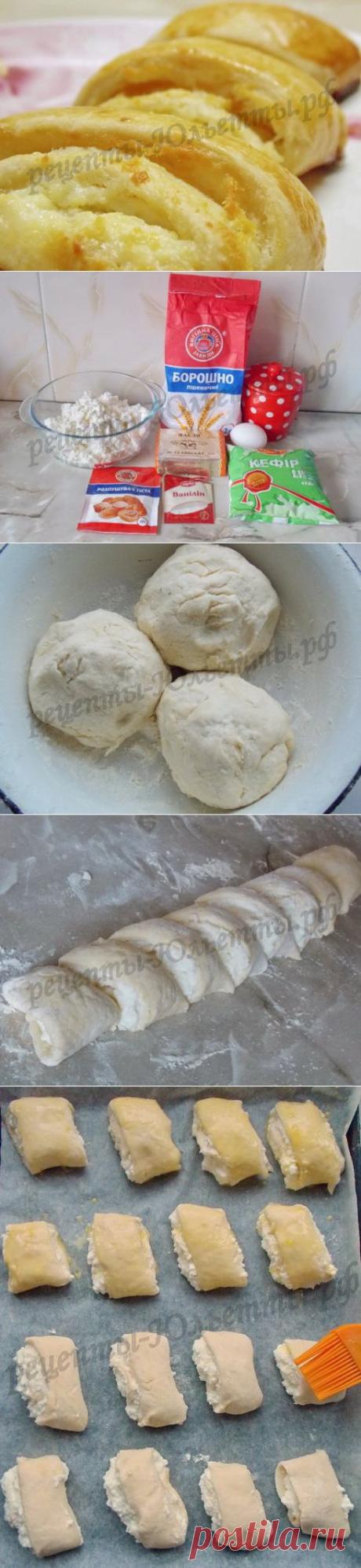 Творожные рулетики: рецепт с фото | Рецепты Юльетты