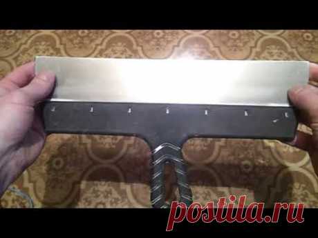 Шпаклевка стен для начинающих.