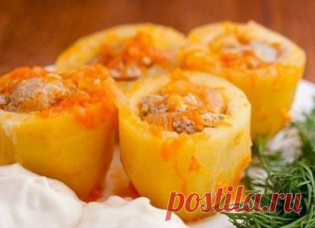 Фаршированная картошка
