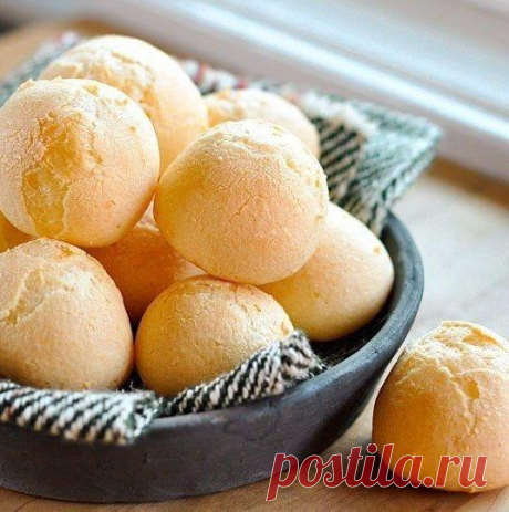 Бразильский сырный хлеб — Pão de Queijo 