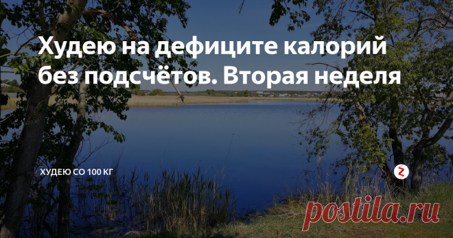 Худею на дефиците калорий без подсчётов. Вторая неделя Прошла вторая неделя моего обновленного похудения на дефиците калорий. Сейчас уже и третья началась, я продолжаю заранее составлять список еды и готовки на неделю, ем по расписанию уже посчитанные порции, только взвешиваю тарелки.