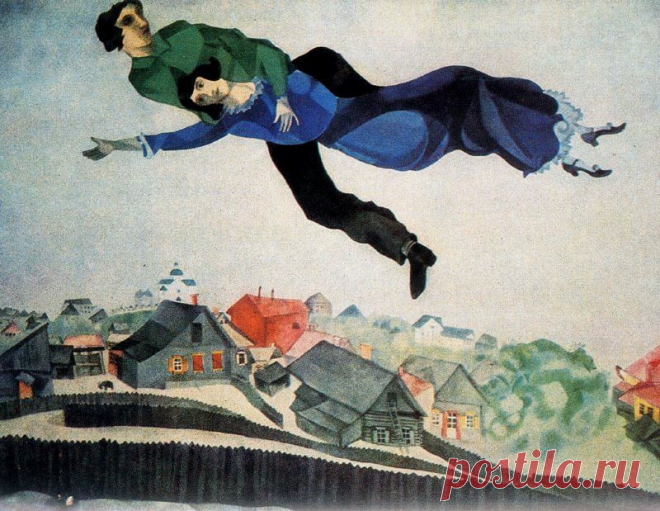 19747. Марк Шагал. Описание картины, скачать репродукцию.