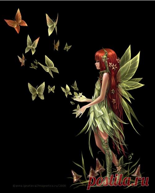Работы художницы Анны Игнатьевой/ Раздел "Феи" (44 работ) » Картины, художники, фотографы на Nevsepic