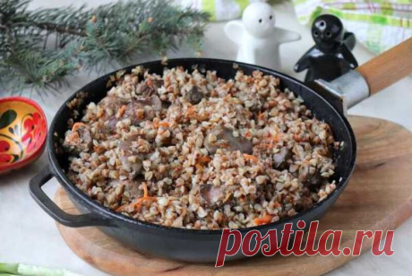 Куриная Печень С Гречкой На Сковороде За (45) Минут Вкусная куриная печень с гречкой на сковороде - вкуснейший полноценный обед или ужин для всей семьи. Готовится просто, быстро.