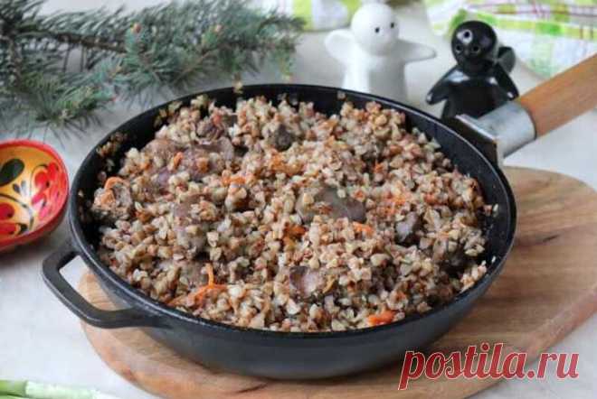 Куриная Печень С Гречкой На Сковороде За (45) Минут Вкусная куриная печень с гречкой на сковороде - вкуснейший полноценный обед или ужин для всей семьи. Готовится просто, быстро.