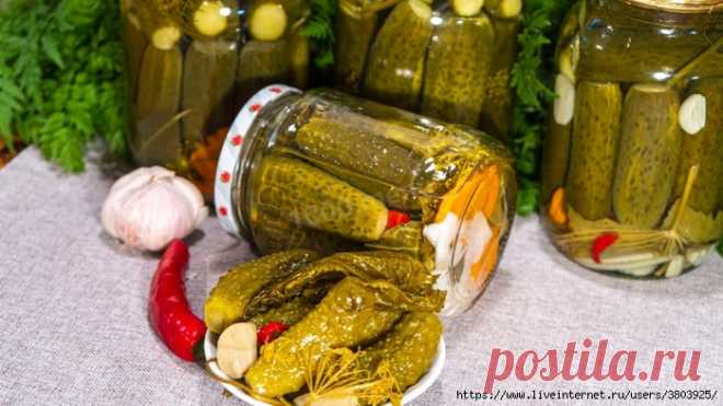 Огурчики по-болгарски на зиму