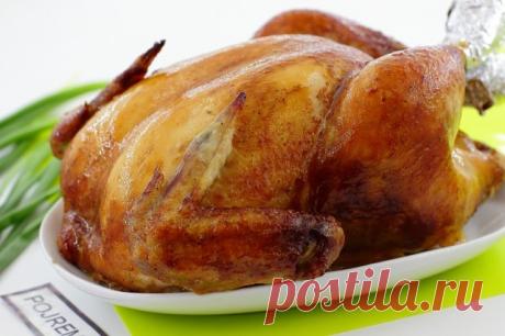 Готовим праздничную курицу в духовке