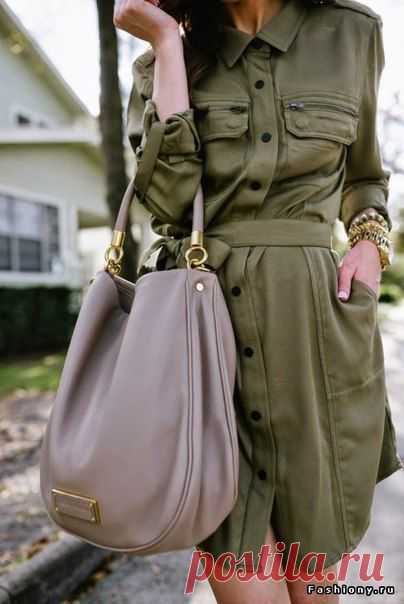 Платье-рубашка - тренд сезона весна-лето 2015 / Логика моды