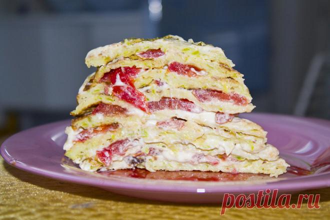 Кабачковый торт / Простые рецепты