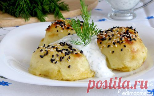 Картофельные зразы с капустой из духовки | Кулинарные рецепты от «Едим дома!»