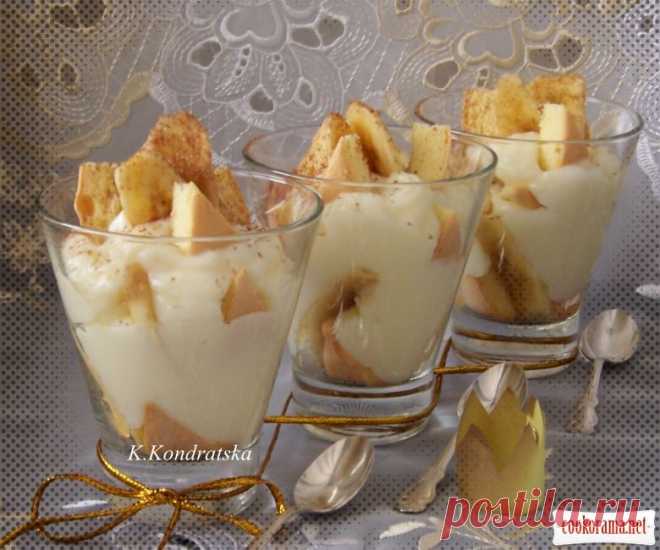 "Пятничный десерт" или десерт с бананом и заварным кремом / Фруктовые десерты / Кукорама — вкусные рецепты!