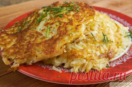 Капустные оладьи 