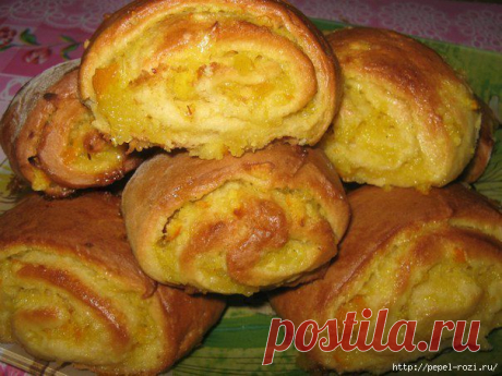 Мягкие апельсиновые печенья