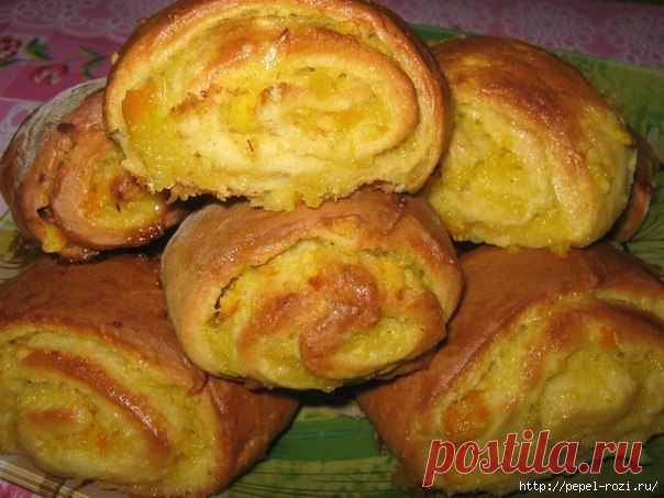 Мягкие апельсиновые печенья