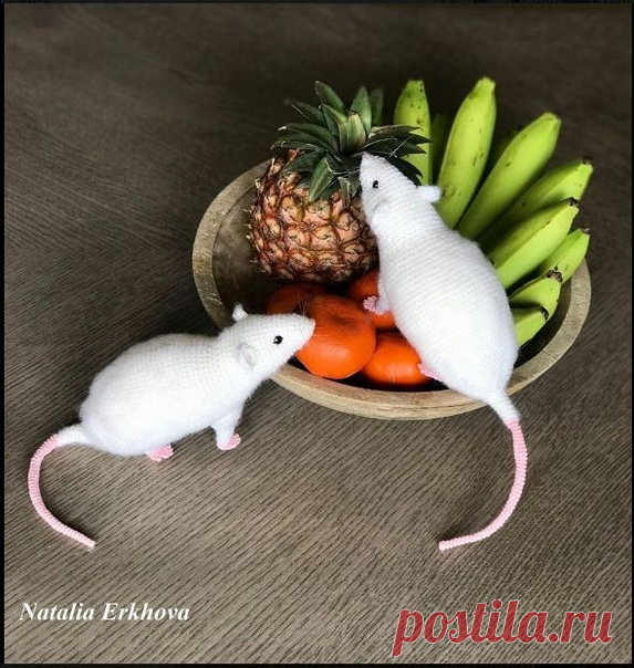 Крыска 

Автор: Наталья Ерхова (Natalia Erkhova)

источник:
https://www.facebook.com/CrochetbyNataliaErkhova