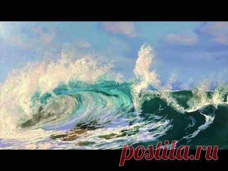 Вебинар &quot;Волны у берега&quot; Художник Игорь Сахаров. Пишем море 🌊 Полную запись приобрести: saharovs.ru