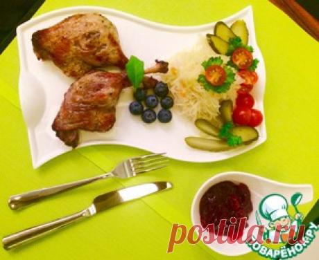 Сочные утиные ножки - кулинарный рецепт