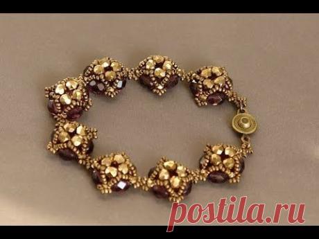 Sidonia's handmade jewelry - Little Dots Beaded Bracelet Tutorial