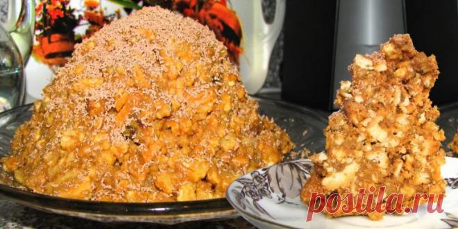 Торт «Муравейник» за 10 минут