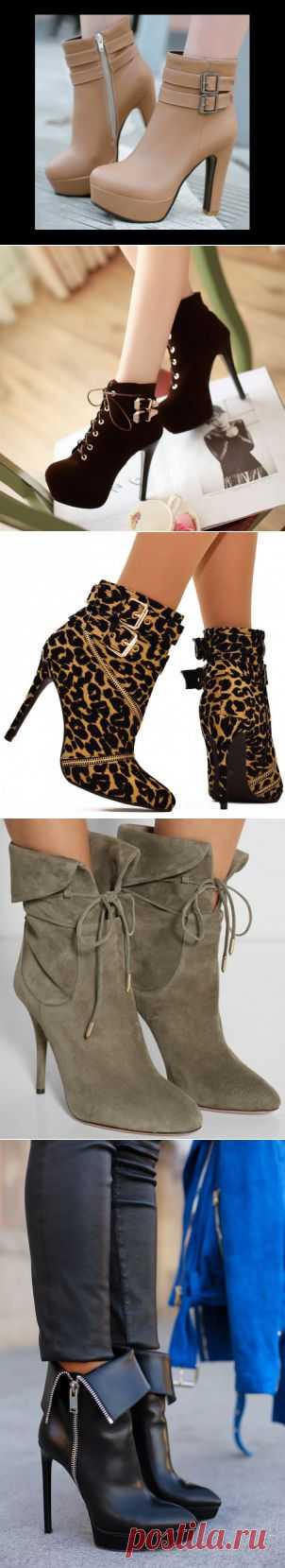 Как правильно и стильно носить ботильоны