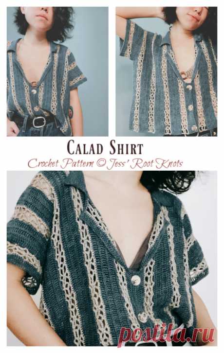 Calad Shirt Crochet Pattern - Crochet & Knitting