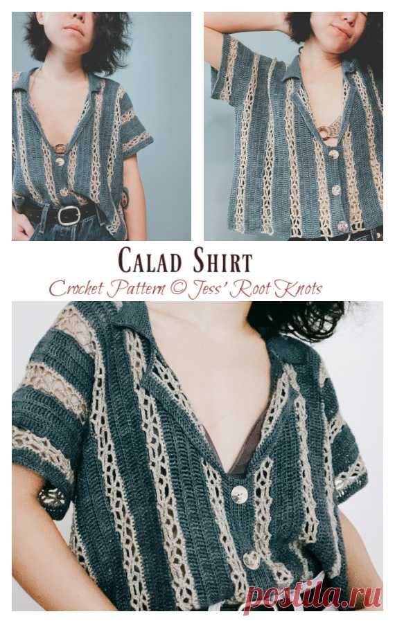 Calad Shirt Crochet Pattern - Crochet & Knitting