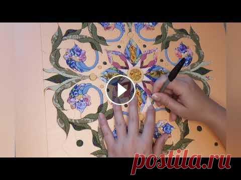 Картина в технике Кинусайга. "Размышление". Дорогие друзья! Хочу поделиться с вами переживаниями этого непростого лета. Перед вами - первая и единственная моя  работа, посвящённая памяти недавно...