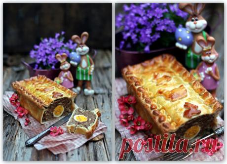 Рулет из рубленной ягнятины