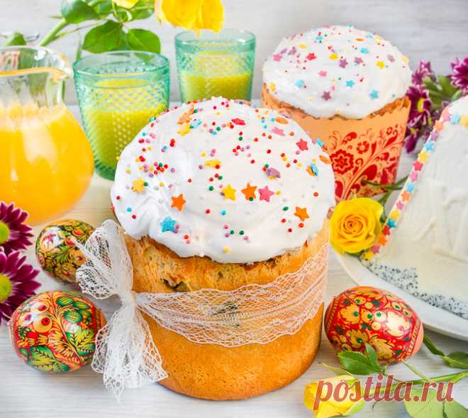 ღ Пасхальный кулич по семейному рецепту