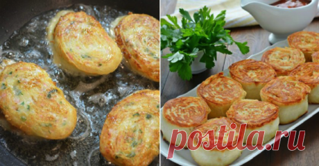 Безумно вкусные рулетики из картофеля и лаваша. Вся семья обожает!
