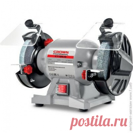 Заточной станок Crown-Tools CT13545 - в F.ua Назначение: универсальный Мощность: 170 Вт Скорость вращения: 2840 об мин Диаметр круга: 125 мм