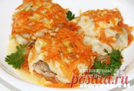 Рулетики из теста с мясом “Остряки” | Харч.ру - рецепты для любителей вкусно поесть