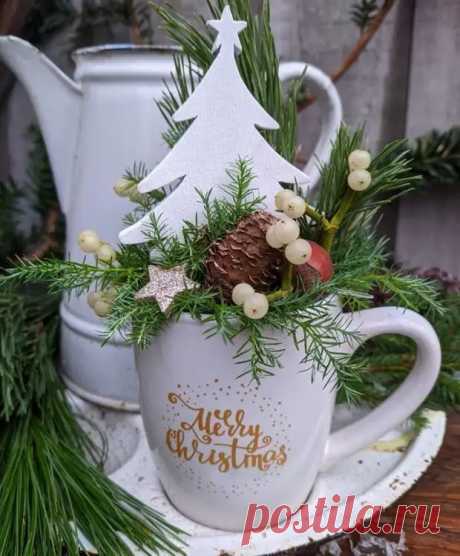 Превращаем ненужную посуду в "тару" для праздничных композиций... - Сам себе мастер - Медиаплатформа МирТесен